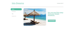 Desktop Screenshot of isladreams.com