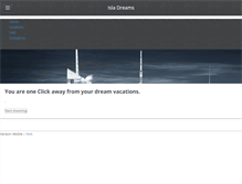 Tablet Screenshot of isladreams.com